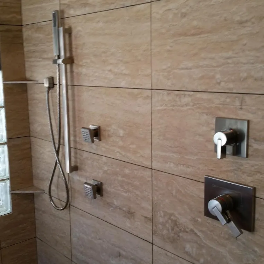 Shower fixture installation for Water Heater Replacement in Lopatcong